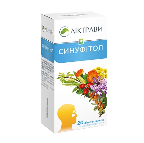 Фіточай Синуфітол Ліктрави ф/п 1,5г №20