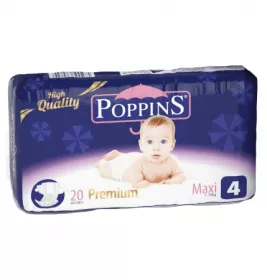 *Підгузки Poppins PREMIUM MAXI 0829/1355 №20
