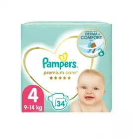 Підгузники Pampers Premium Care Максі 9-14 кг №34