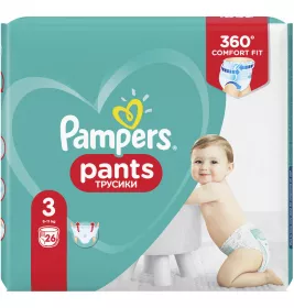 Підгузки-трусики Pampers Pants Midi 6-11 кг №26