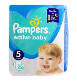 *Подгузники Pampers Active baby Junior 11-16 кг №22