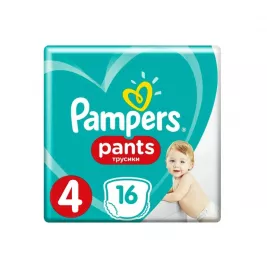 Підгузки Pampers Трусики Pants Maxi №16