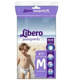 *Подгузники Libero Swimpants Medium 10-16 кг №6