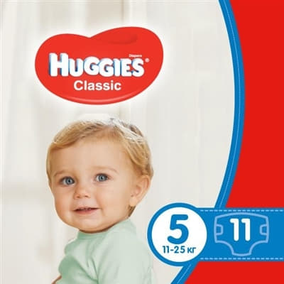 *Подгузники Хаггис Classic 11-25 кг №11 *Подгузники Хаггис Classic 11-25 кг №11