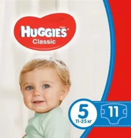 Підгузники Хаггіс Classic 11-25 кг №11