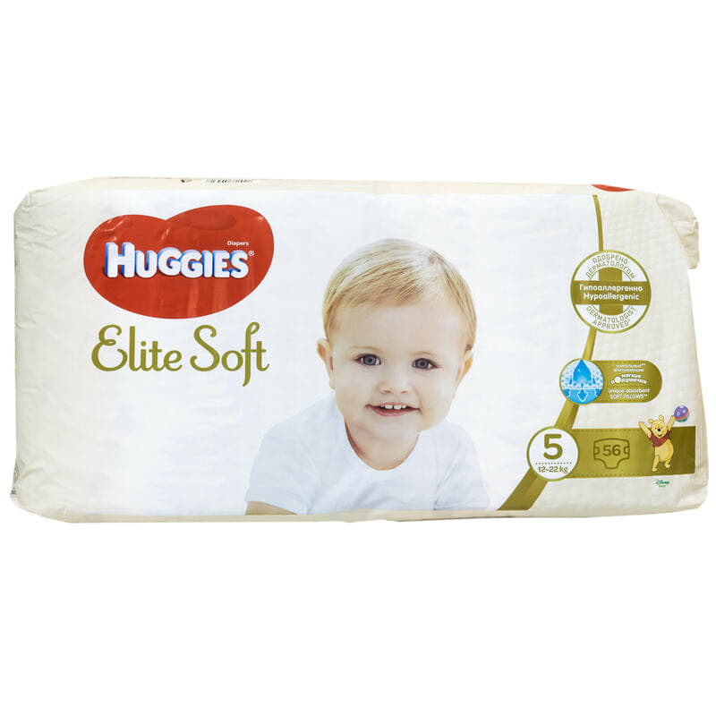 *Подгузники Хаггис Еlit Soft 5 12-22 кг №1 (56) *Подгузники Хаггис Еlit Soft 5 12-22 кг №1 (56)