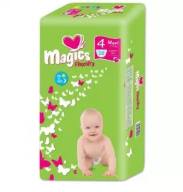 *Подгузники Magics Flexidry Maxi 7-18 кг №1 (58)