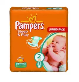 *Подгузники Pampers Sleep&Play Мини 3-6 кг №1(88)