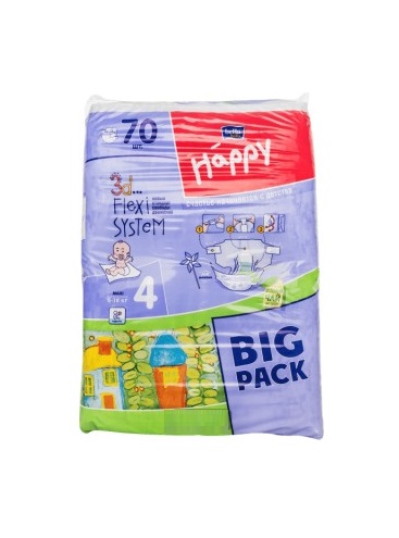 *Підгузки Happy BABY Maxi 8-18 кг №1 (70)