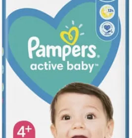*Подгузники Pampers Active baby макси плюс (62) №1