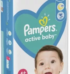 *Подгузники Pampers Active baby макси плюс (62) №1