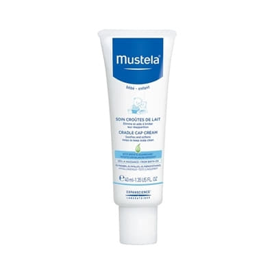 *Крем Mustela Cradle Cup от себорейных корочек 40мл *Крем Mustela Cradle Cup от себорейных корочек 40мл