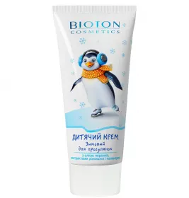 *Крем Bioton дитячий захисний для зимових прогулянок 75 мл