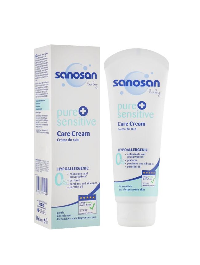 *Крем Sanosan Baby дитячий гіпоалергенний 100мл