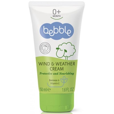 *Bebble Дитячий крем для захисту від вітру та негоди 50мл