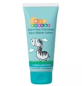 *Крем-присипка Bioton під підгузник з ромашкою та календулою 75мл
