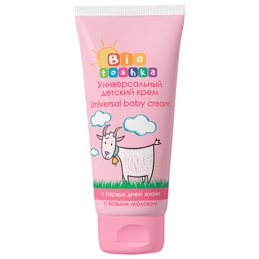 *Крем Bioton універсальний з перших днів життя з козячим молоком 75мл