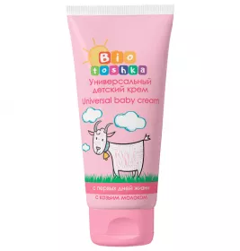 *Крем Bioton універсальний з перших днів життя з козячим молоком 75мл