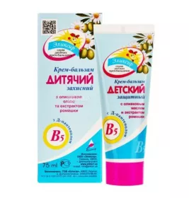 *Крем дитячий Еліксир Захисний з Д-пантенолом 75 мл