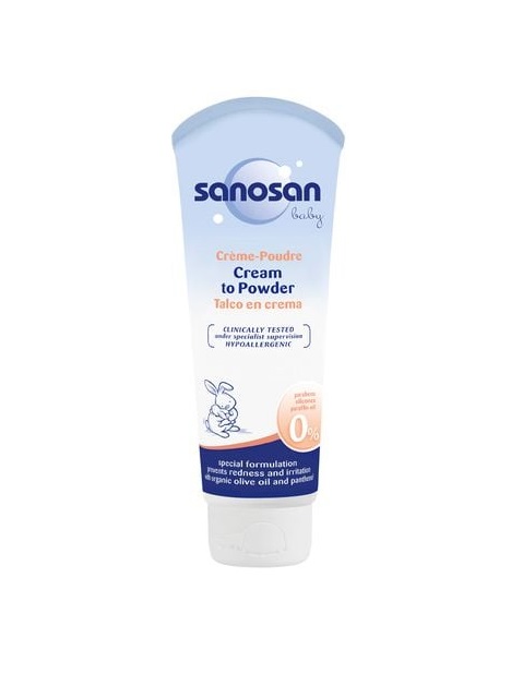 *Крем-присипка Sanosan Baby 100мл