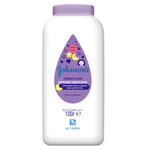 *Присипка Jonsons baby Перед сном 100 г