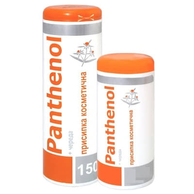 *Присипка Пантенол +череда 50г