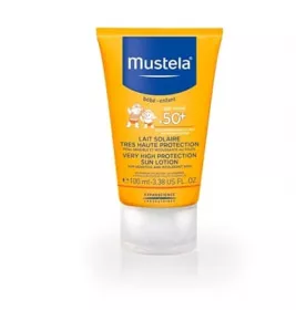 *Солнцезащитный лосьон Mustela для лица Very high protection sun lotion SPF+50 100 мл