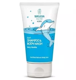 *Шампунь-гель Weleda 2 в 1 для дітей ваніль 150 мл