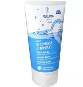 *Шампунь-гель Weleda 2 в 1 для дітей ваніль 150 мл