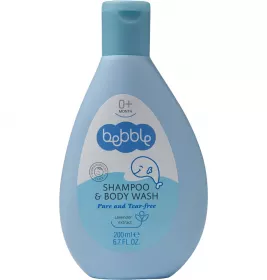 *Bebble Дитячий шампунь для волосся та тіла 200мл