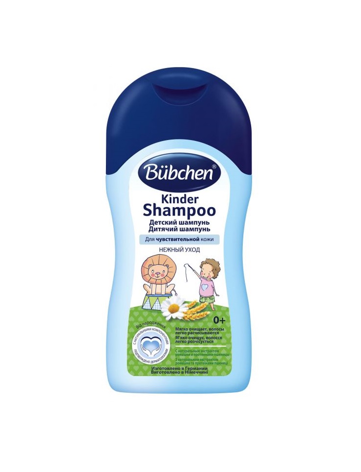 Шампунь Bubchen для волосся 400 мл (ГС)