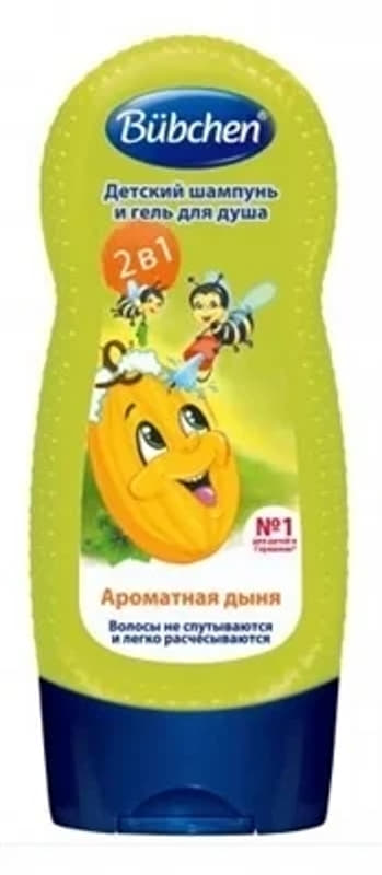 *Шампунь и гель Bubchen Дыня 200мл *Шампунь и гель Bubchen Дыня 200мл