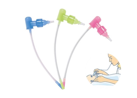 Аспіратор Lindo для носа з трубочкою від 0 міс.