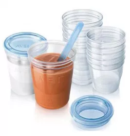 *Набір Avent Гурман (20 конт-рів, 20 кришок, 2 адаптери)