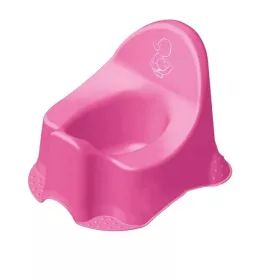 Горщик Okbaby Каченя комфорт з музикою, рожевий