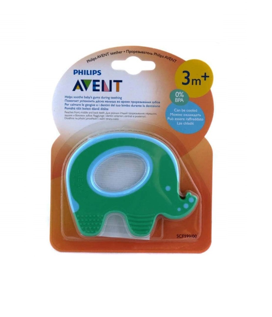 *Прорізувач Avent 199/00 для зубів 3+ міс