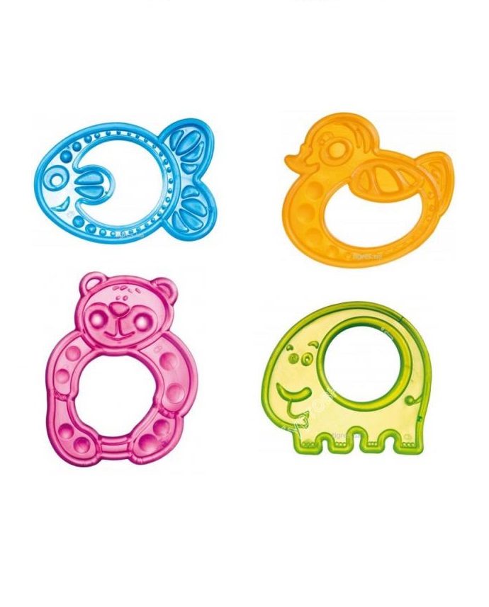 *Прорізувач Canpol 13/109 слон/ведмідь/качка/рибка