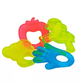 Прорізувач Baby Team 4004 з водою Яблуко/Ручка/Конячка/Ведмедик