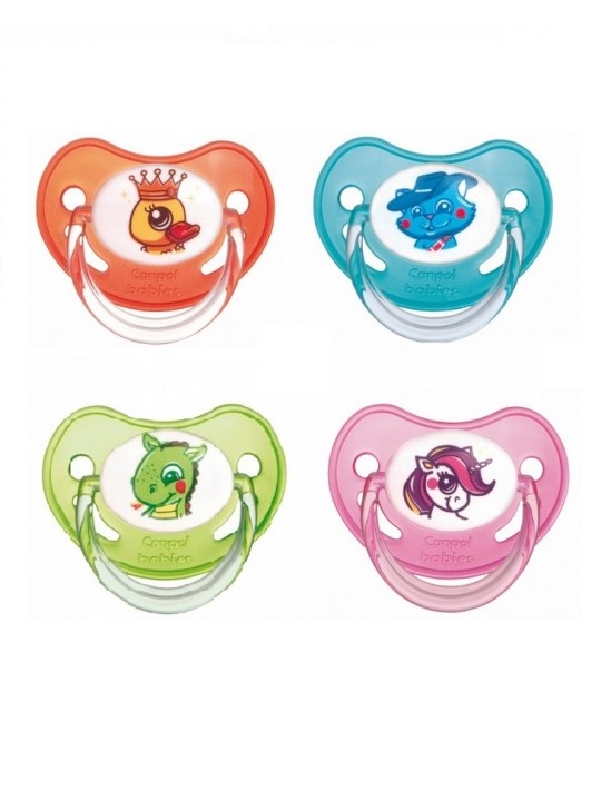 *Пустушка Canpol 22/605 латекс анатом 18+ міс