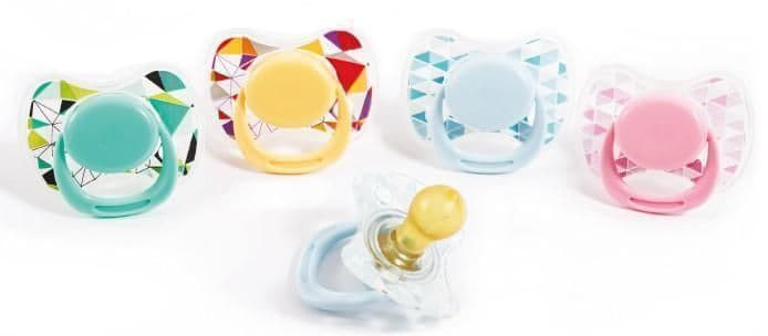 Пустушка Lindo латексна, кругла 0-6міс.