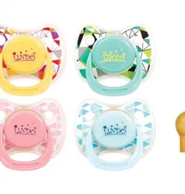 Пустушка Lindo латексна, кругла 0-6міс.