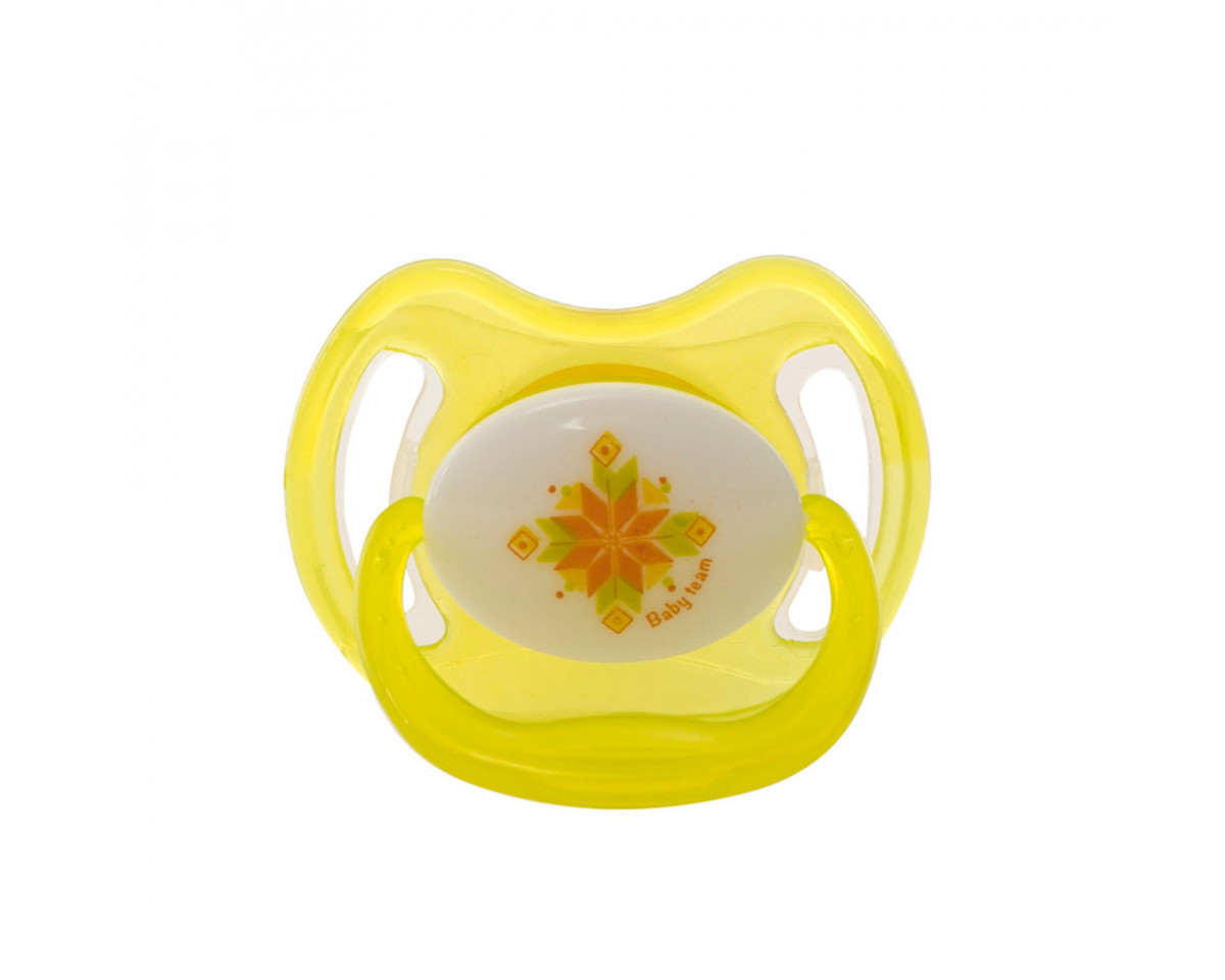 Пустушка Baby Team 3220 латексна класична 0+ 1 шт