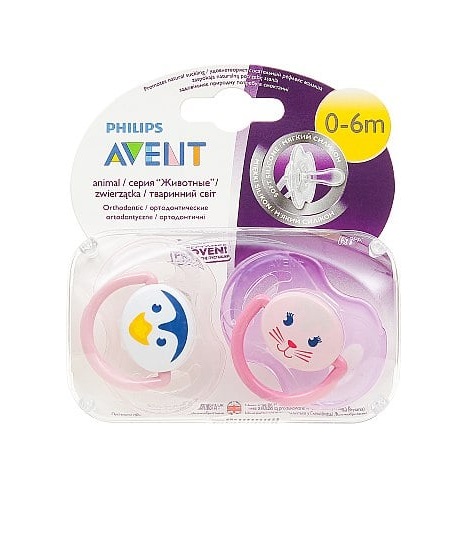 *Пустушка Avent 182/23 Кролик Трумен 0-6 міс 2шт