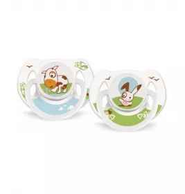 *Пустушка Avent 182/24 Кролик Трумен 6-18 міс 2шт