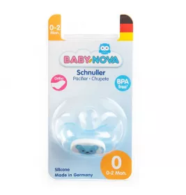 Пустышка Baby-nova 24227/1 Newborn розовая