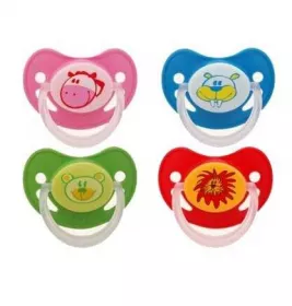 *Пустушка Canpol 22/504 силіконова анатомічна Safari 0-6 міс