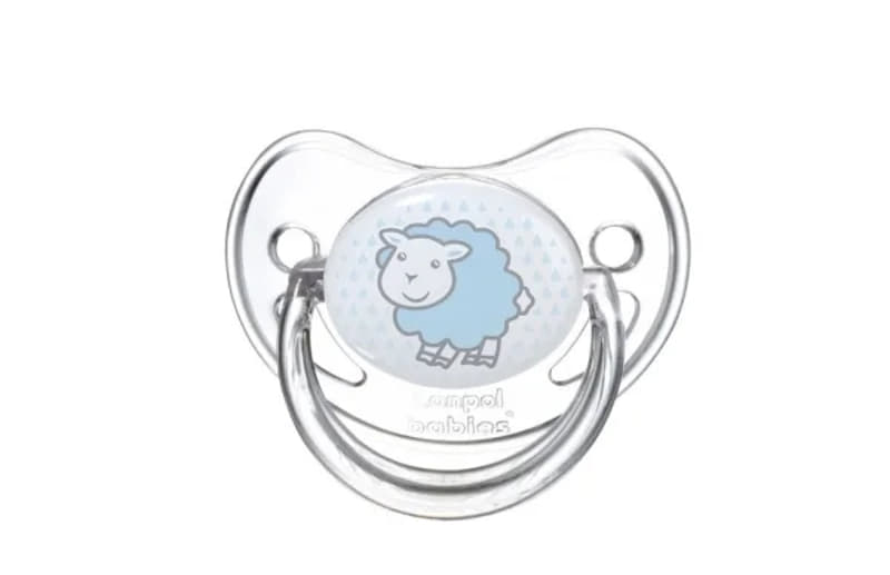 *Пустушка Canpol 22/511 силіконова анатомічна Transparent 6 м