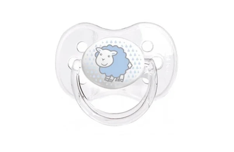 *Пустушка Canpol 22/518 Transporent кругла силіконова 6-18 м