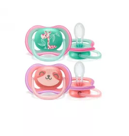 *Пустушка Avent 349/12 дівчинка 18 міс 2шт