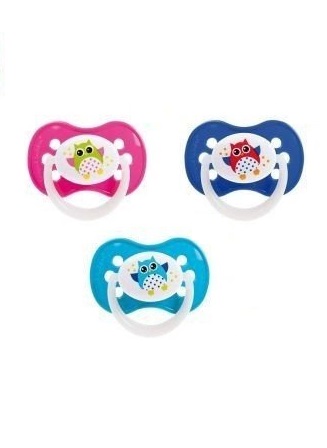 Пустушка Canpol 22/568 Сова силіконова симетрична 0-6 м.